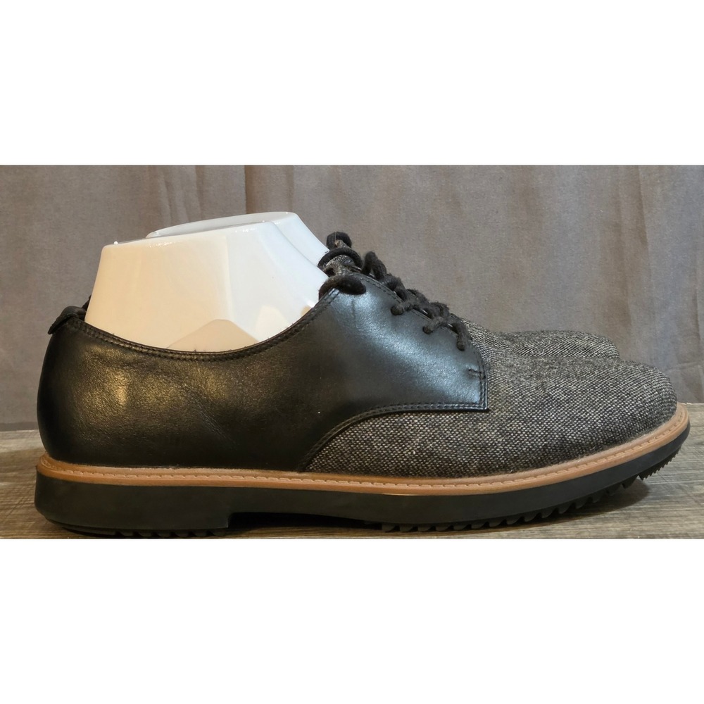 Clarks Collection Raisie Bloom Oxford Shoes Women's Size 8.5 Black Gray